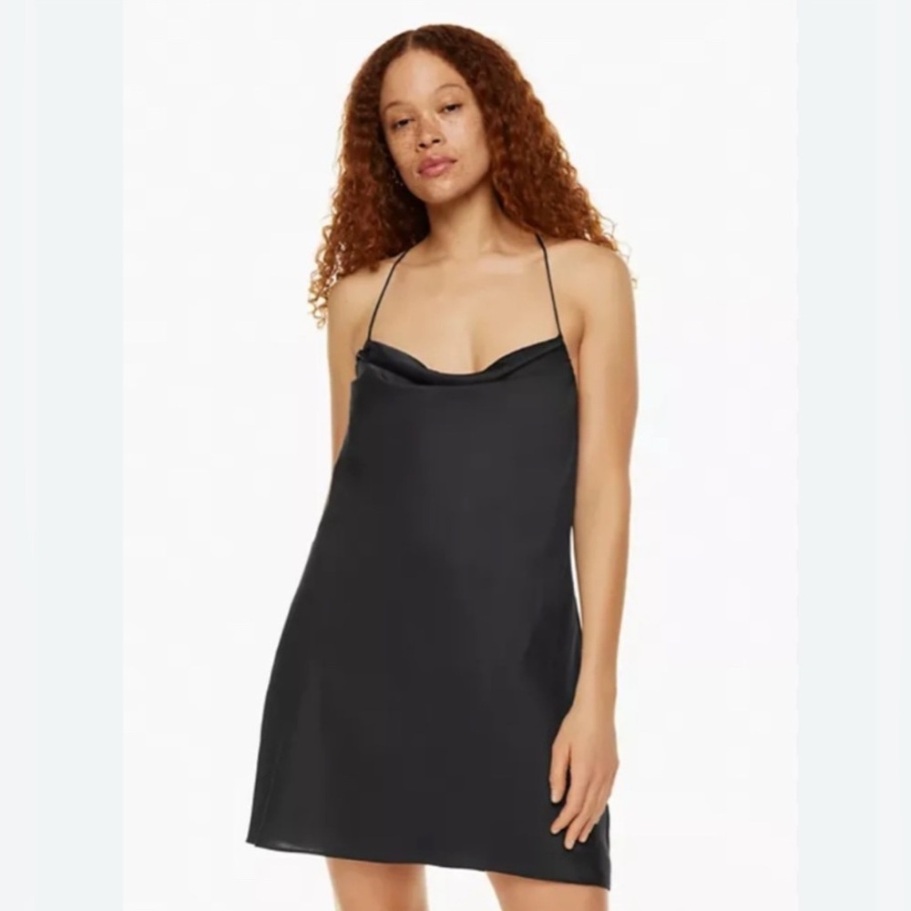 Aritzia Wilfred - Harmonist Dress - Black - S